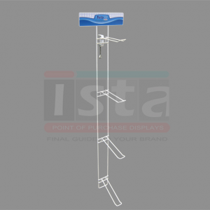استند فلزی محصول طب پلاستیک