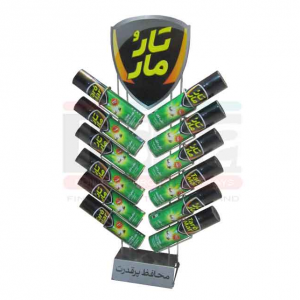 ساخت استند فلزی اسپری تار ومار